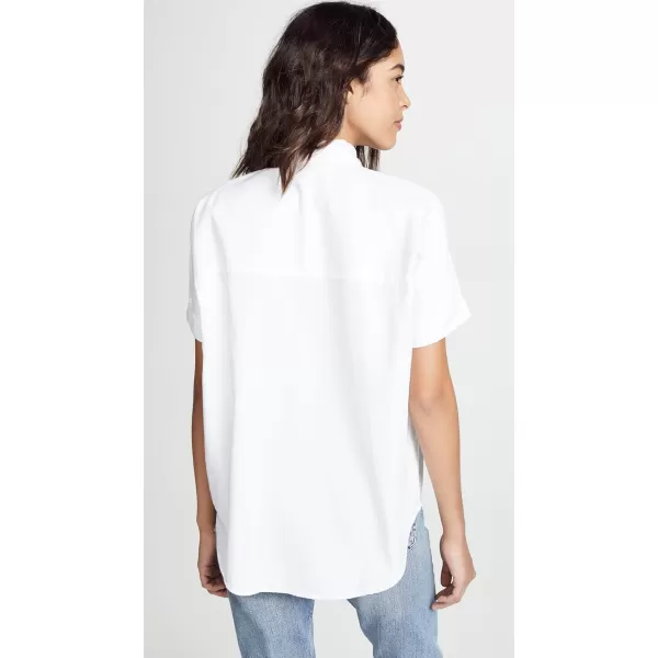 Madewell Womens White Cotton Courier ShirtPure White