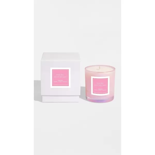 Malibu Apothecary Womens CapDAil Candle Iridescent Pink 75 Ounce75 Ounce 75