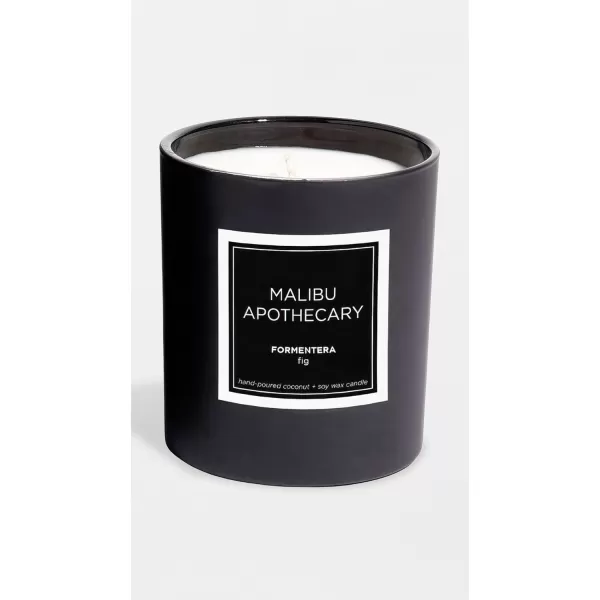 Malibu Apothecary Womens Formentera Candle Matte Black 80 Ounce80 Ounce 80