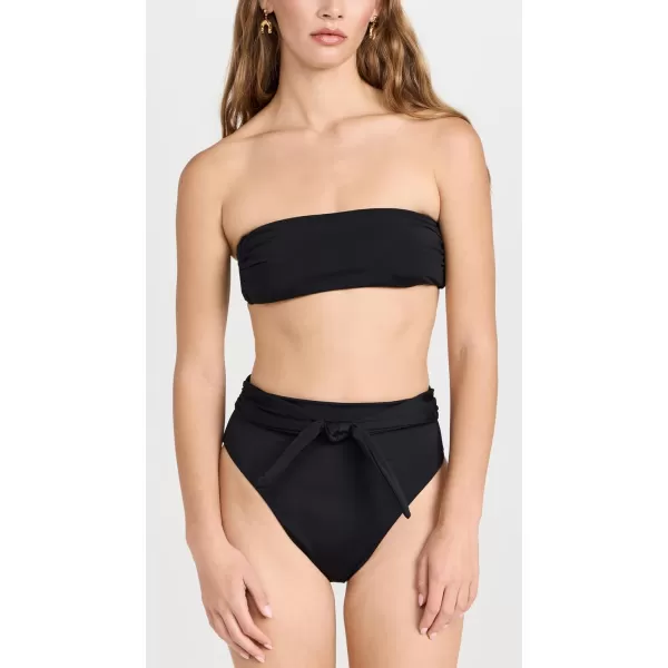 Mara Hoffman Womens Abigail Bikini TopBlack