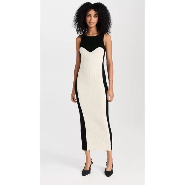 Mara Hoffman Womens Aleks DressBlack Natural