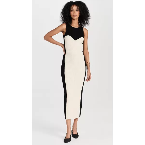 Mara Hoffman Womens Aleks DressBlack Natural