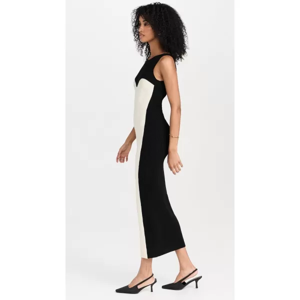 Mara Hoffman Womens Aleks DressBlack Natural