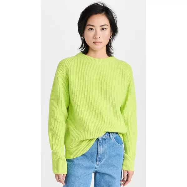 Mara Hoffman Womens Andi SweaterChartreuse