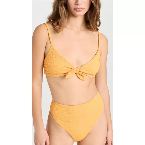 Mara Hoffman Womens Carla Bikini TopMarigold