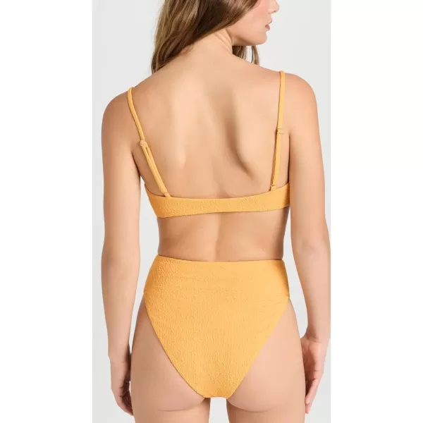 Mara Hoffman Womens Carla Bikini TopMarigold