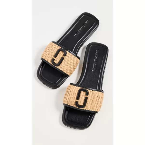 Marc Jacobs Womens The J Marc Raffia SandalsNatural