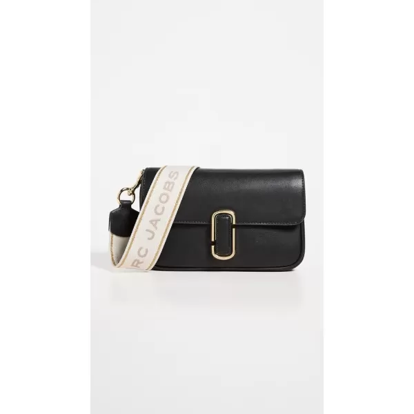 Marc Jacobs Womens The J Marc Shoulder BagBlack