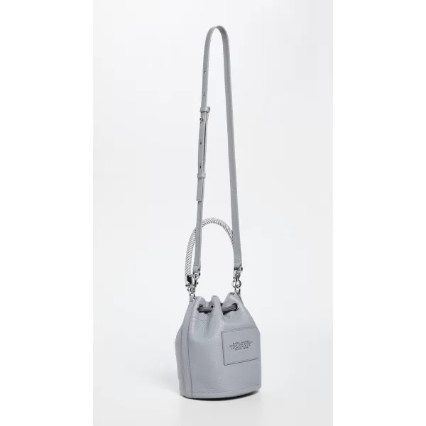 Marc Jacobs Womens The Leather Bucket BagWolf Grey