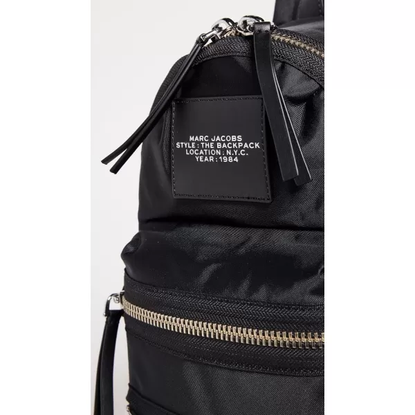 Marc Jacobs Womens The Medium Backpack Black One SizeBlack