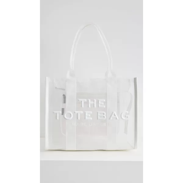 Marc Jacobs Womens The Mesh Large Tote BagWhite