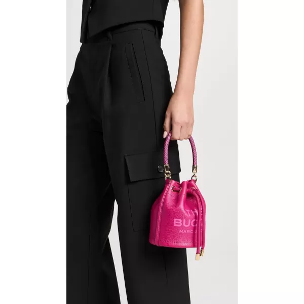 Marc Jacobs Womens The Mini Bucket BagLipstick Pink