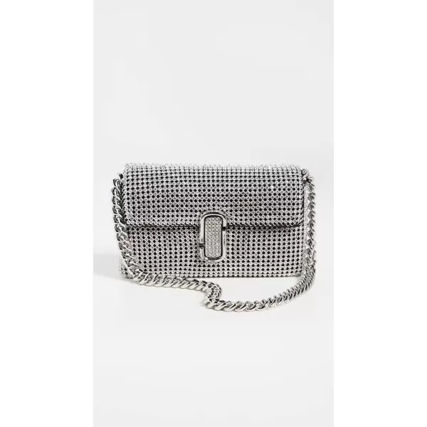 Marc Jacobs Womens The Mini Soft Shoulder BagCrystals