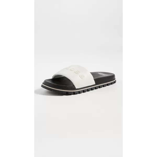 Marc Jacobs Womens The Slide SandalsCottonWhite