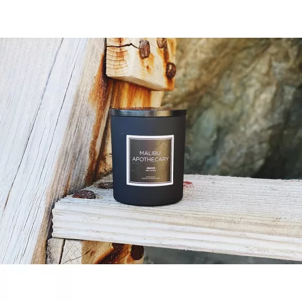 Matte Black Candle  Cayman Scent80 Ounce 80