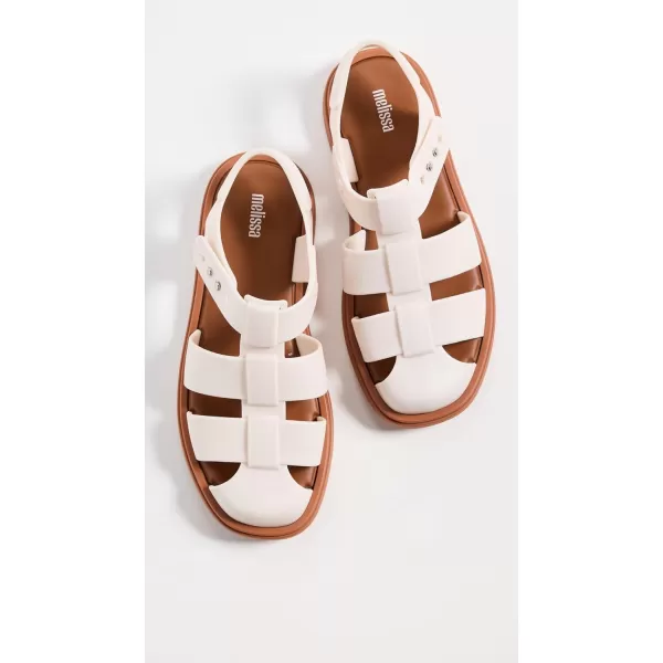 Melissa Womens Emma SandalsBrownBeige