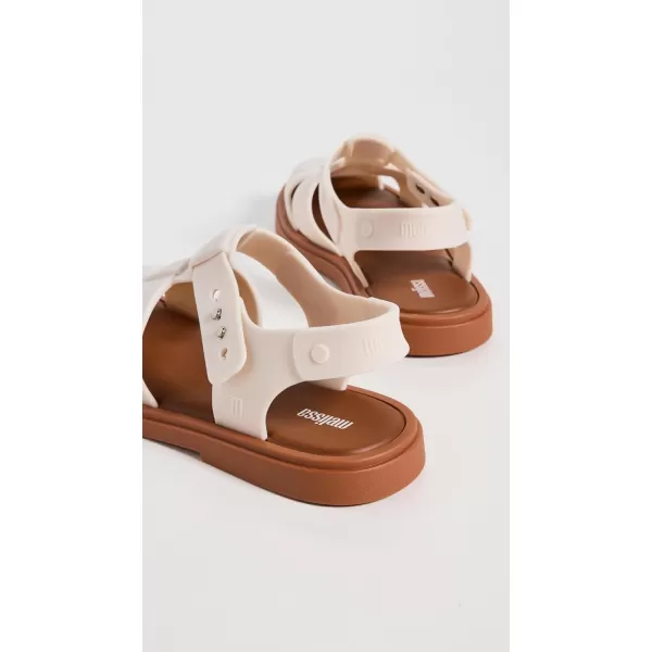 Melissa Womens Emma SandalsBrownBeige