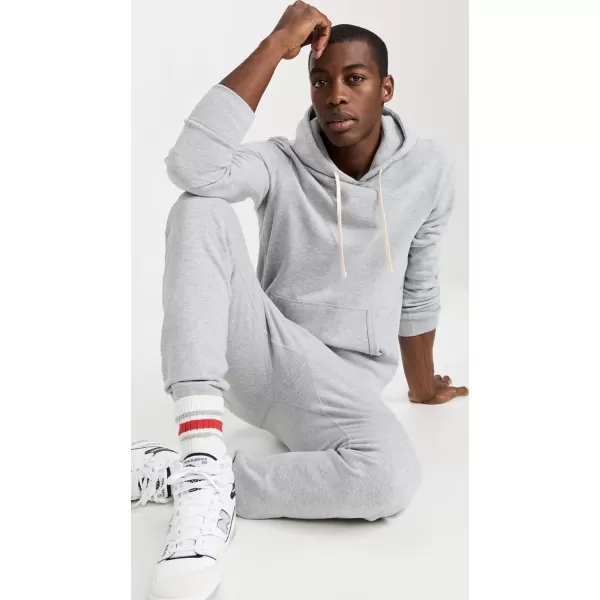 Mens Mid Weight Terry Slim SweatpantsHeather Grey