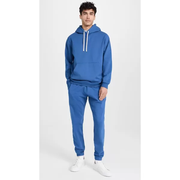 Mens Midweight Terry Cuffed SweatpantsLapis