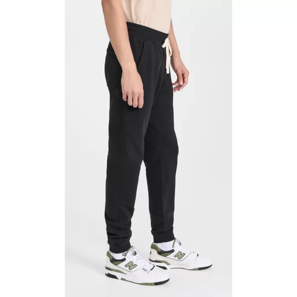 Mens Midweight Terry Slim SweatpantsBlack