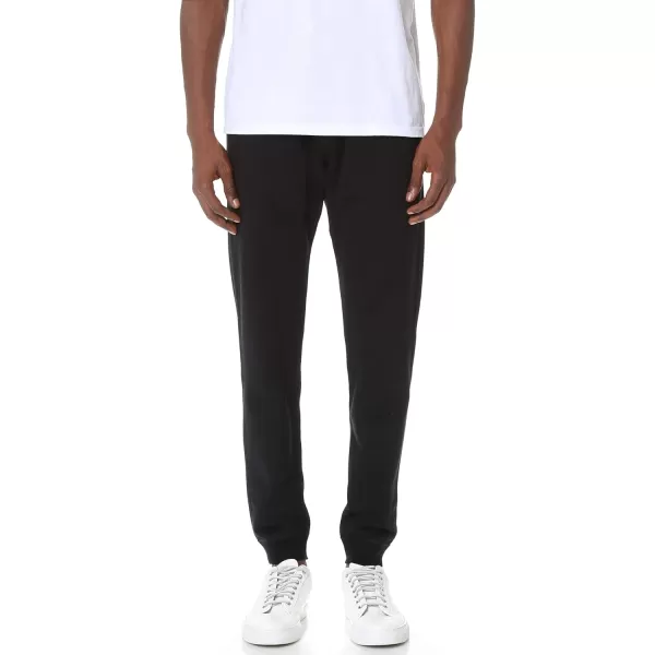 Mens Midweight Terry Slim SweatpantsBlack