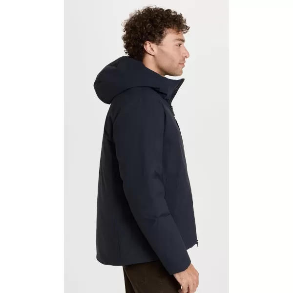 Mens Obione Hooded Puffer JacketBlack