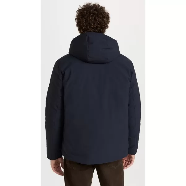 Mens Obione Hooded Puffer JacketBlack