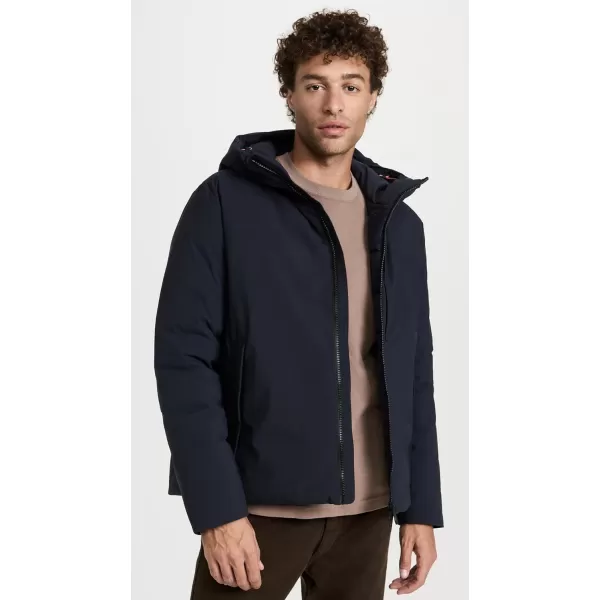 Mens Obione Hooded Puffer JacketBlack