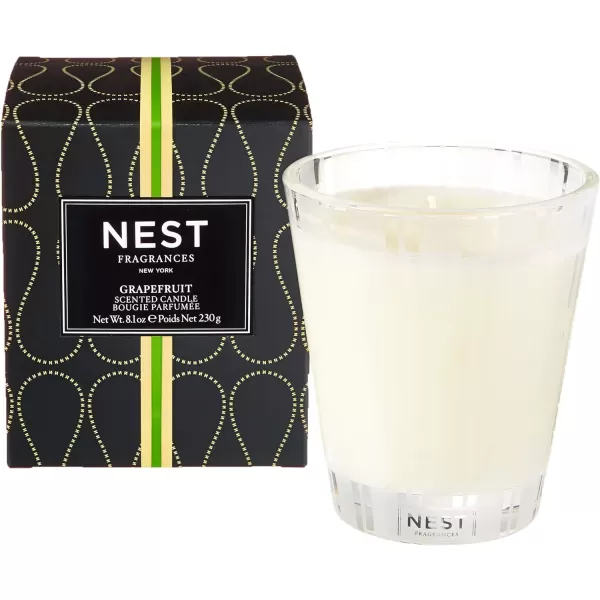 NEST New York Bamboo Scented Classic CandleGrapefruit Classic Candle  Reed Diffuser