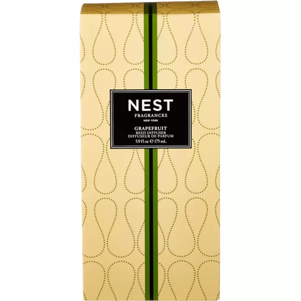 NEST New York Bamboo Scented Classic CandleGrapefruit Classic Candle  Reed Diffuser