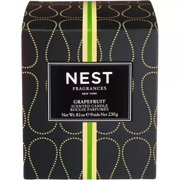 NEST New York Bamboo Scented Classic CandleGrapefruit Classic Candle  Reed Diffuser