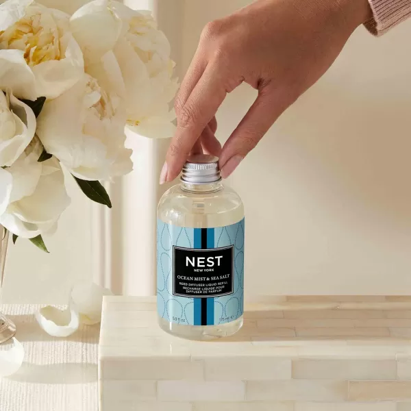 NEST New York Bamboo Scented Classic CandleOcean Mist amp Sea Salt Classic Candle Sea Salt Refill