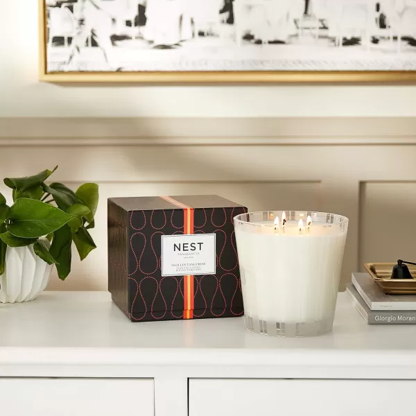 NEST New York Bamboo Scented Classic CandleSicilian Tangerine Luxury Candle