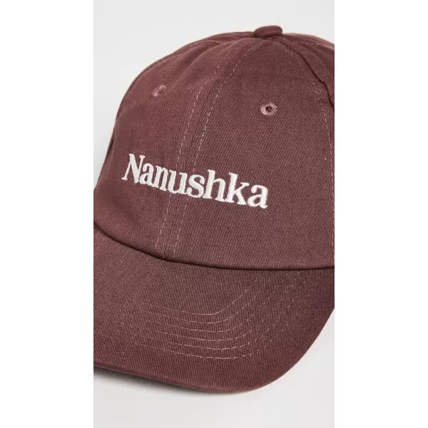 Nanushka Womens Val Logo CapNutmegCrme