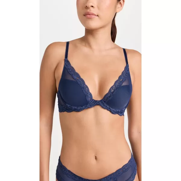 Natori Womens Feathers Contour Plunge BraTwilight