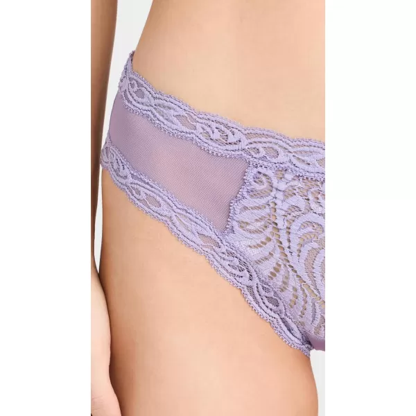 Natori Womens Feathers HipsterPurple Haze