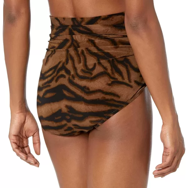 Norma Kamali Womens Diaper BottomsBrown Tiger