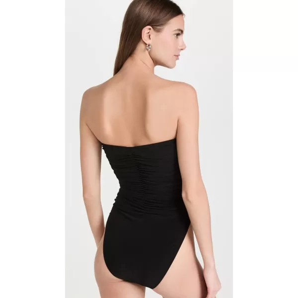 Norma Kamali Womens Slinky Marissa SwimsuitBlack