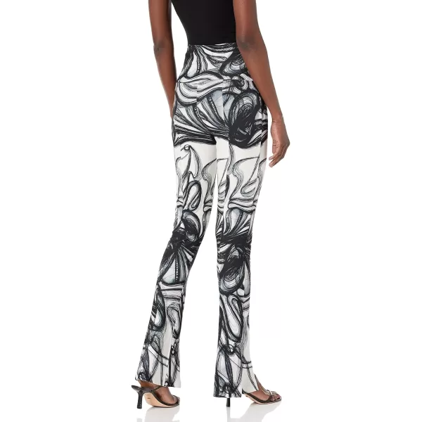 Norma Kamali Womens Spat LeggingsBlack Swirl