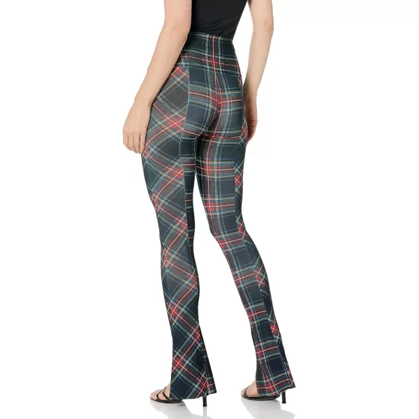 Norma Kamali Womens Spat LeggingsBlack Tartan