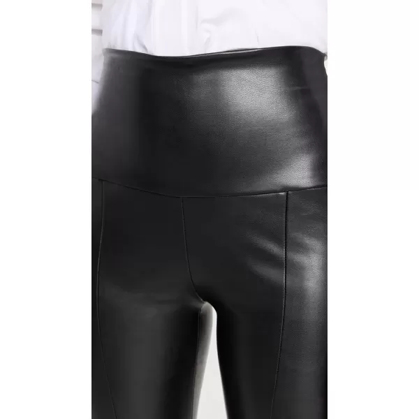 Norma Kamali Womens Spat LeggingsBlack Vegan Leather