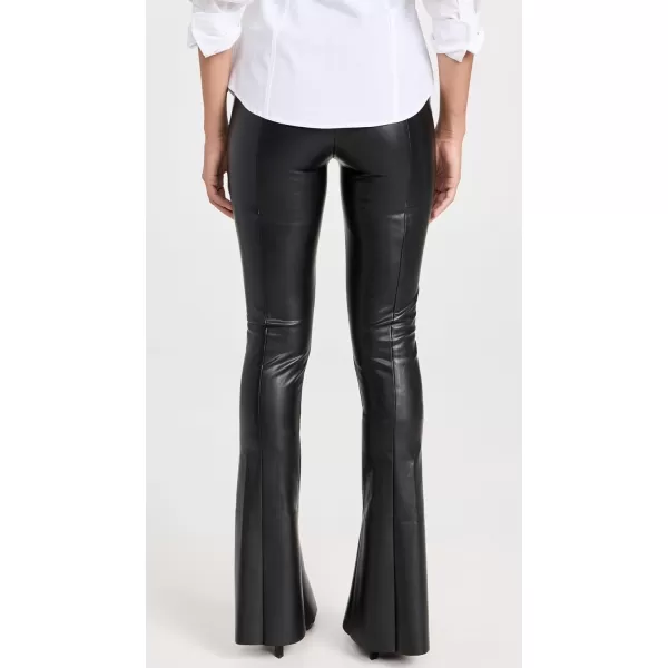 Norma Kamali Womens Spat LeggingsBlack Vegan Leather