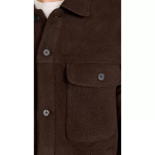 OBEY Mens Thompson Shirt JacketJava Brown