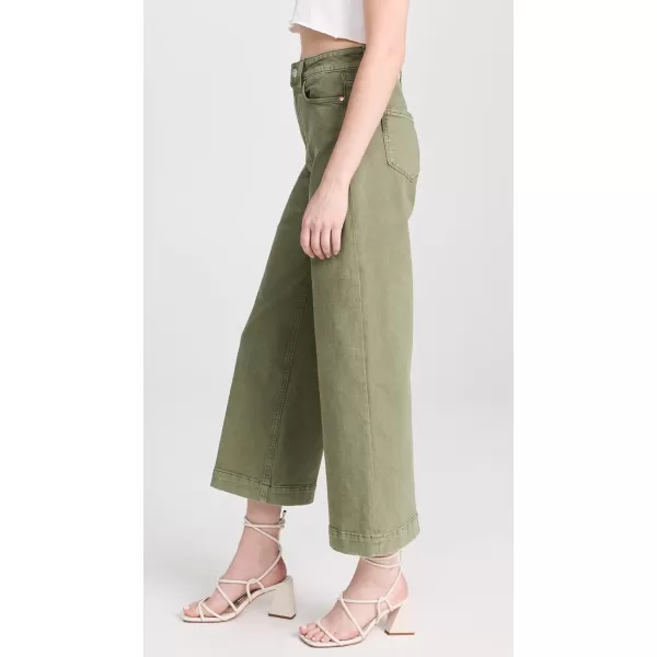 PAIGE Womens Anessa JeansVintage Mossy Green