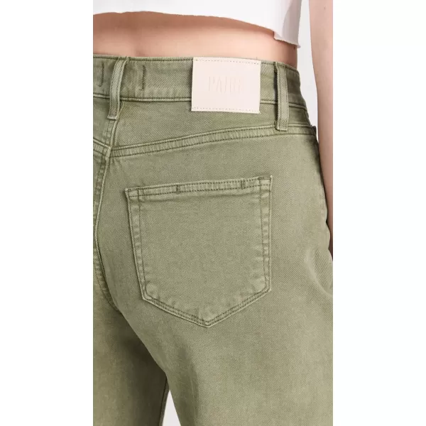 PAIGE Womens Anessa JeansVintage Mossy Green