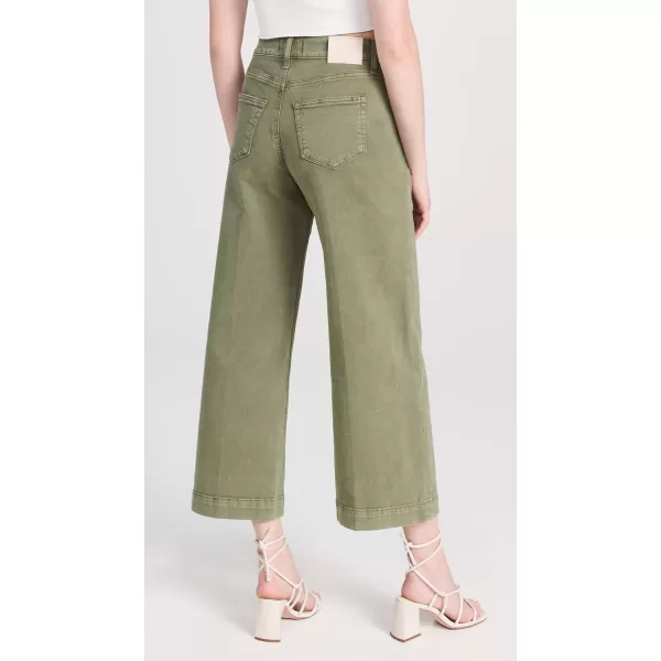 PAIGE Womens Anessa JeansVintage Mossy Green