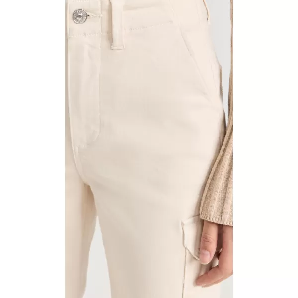 PAIGE Womens Carly Jeans with Cargo PocketsQuartz Sand