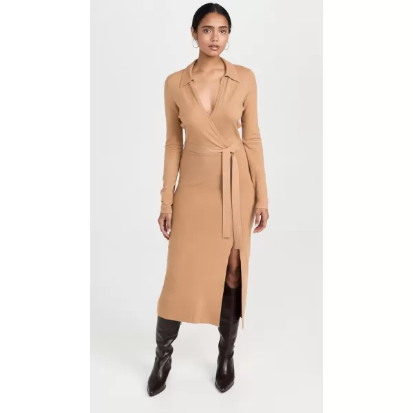 PAIGE Womens Carmen Sweater DressDeep Camel