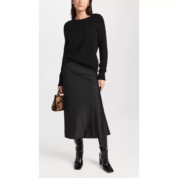 PAIGE Womens Cicely Midi SkirtBlack