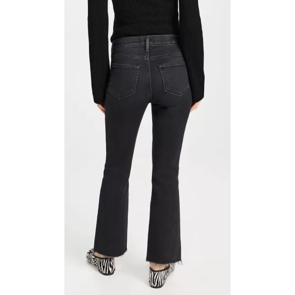 PAIGE Womens Claudine Maternity Jeans with Raw HemBlack Lotus